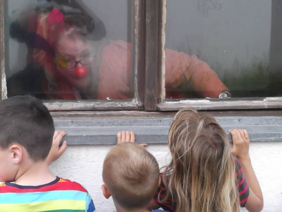 Herinnering aan de clownreis naar Kroatie